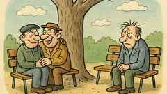 Vtip: Dobre tomu, kto má priateľov...