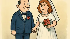 Vtip: Žena si berie muža v nádeji