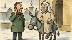 Vtip: „Máš, prosím ťa, na Vianoce čas?“