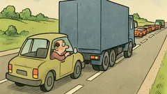 Vtip: Vždy, keď dobehnem náklaďák na diaľnici