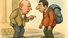 Vtip: Stretne plešatý hrbatého a pýta sa ho