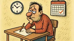 Vtip: Dehayova axióma: jednoduchá úloha počká...