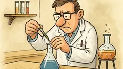 Vtip: Základné pravidlo laborantov – keď už nevieš