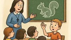 Vtip: Katechétka sa pýta: malé, chlpaté…