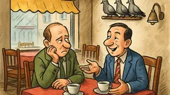 Vtip: Debatujú dvaja podnikatelia o biznise