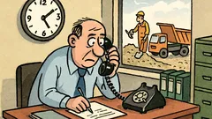 Vtip: Materiál na včerajšiu robotu objednaj zajtra