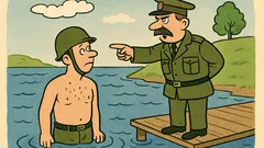 Vtip: Plavecký antitalent Semienko absolvuje kurz...