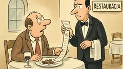 Vtip: „Toto je účet za obed,“ pýta