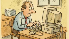 Vtip: Počítač existuje preto, aby ti uľahčil prácu