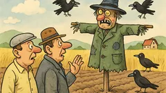 Vtip: Sused, videli ste Jožovho strašiaka?