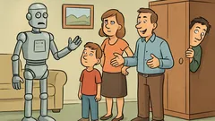 Vtip: Američan si kúpi robota ako sluhu