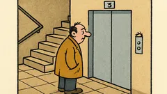 Vtip: Dederov zákon – v trojposchodovej budove