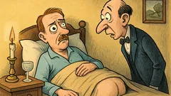 Vtip: Raz sa lord vracia domov opitý