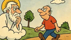 Vtip: Boh má rád hlupákov, inak...