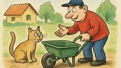 Vtip: Volám, volám kocúrika, poď do fúrika