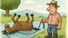 Vtip: Hartleyho zákon – koňa privedieš k rieke...