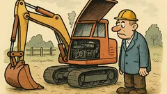 Vtip: Každý stroj sa pokazí skôr...