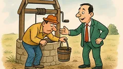 Vtip: V suchu studňa, v núdzi krčma