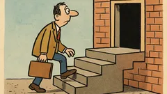 Vtip: Každý neúspech sú dva kroky k úspechu